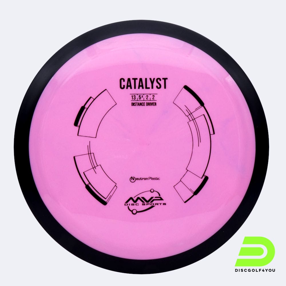 MVP Catalyst in pink, neutron plastic