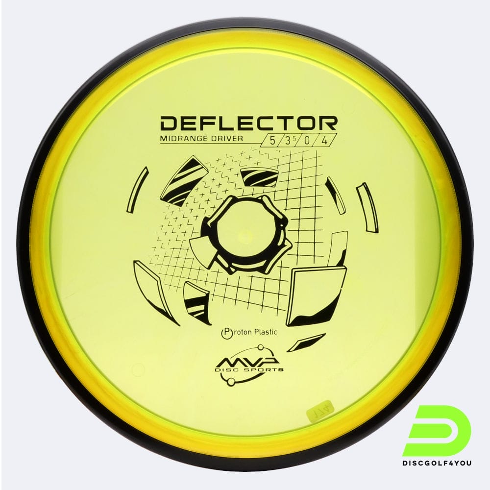 MVP Deflector in yellow, proton plastic