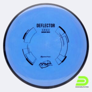 MVP Deflector in blau, im Neutron Kunststoff und ohne Spezialeffekt