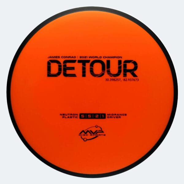 MVP Detour in orange, im Neutron Kunststoff und ohne Spezialeffekt