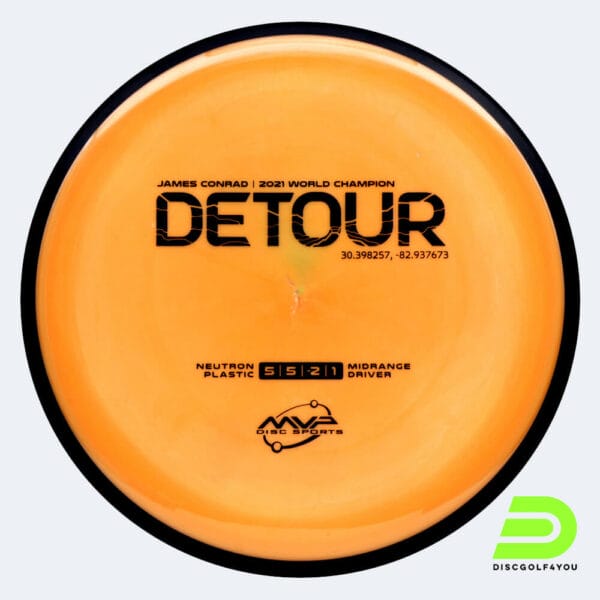 MVP Detour in orange, im Neutron Kunststoff und burst Spezialeffekt