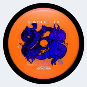 MVP Dimension - Eagle McMahon Team Series in orange, im Plasma Kunststoff und ohne Spezialeffekt