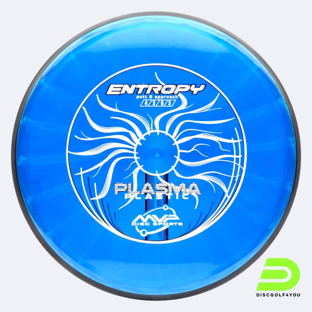 MVP Entropy in blau, im Plasma Kunststoff und burst Spezialeffekt