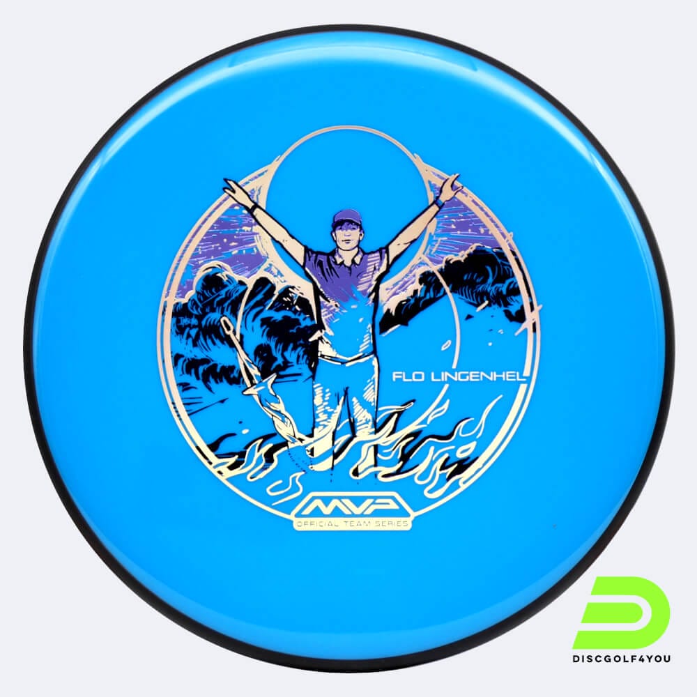 MVP Glitch - Florian Lingenhel Team Series in hellblau, im Soft Neutron Kunststoff und ohne Spezialeffekt