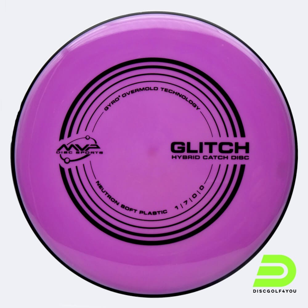 MVP Glitch in purple, soft neutron plastic
