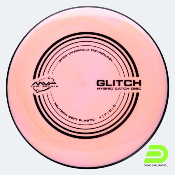 MVP Glitch in rosa, im Soft Neutron Kunststoff und ohne Spezialeffekt
