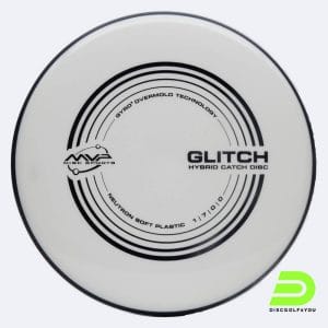 MVP Glitch in white, soft neutron plastic