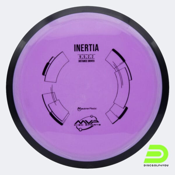 MVP Inertia in purple, neutron plastic