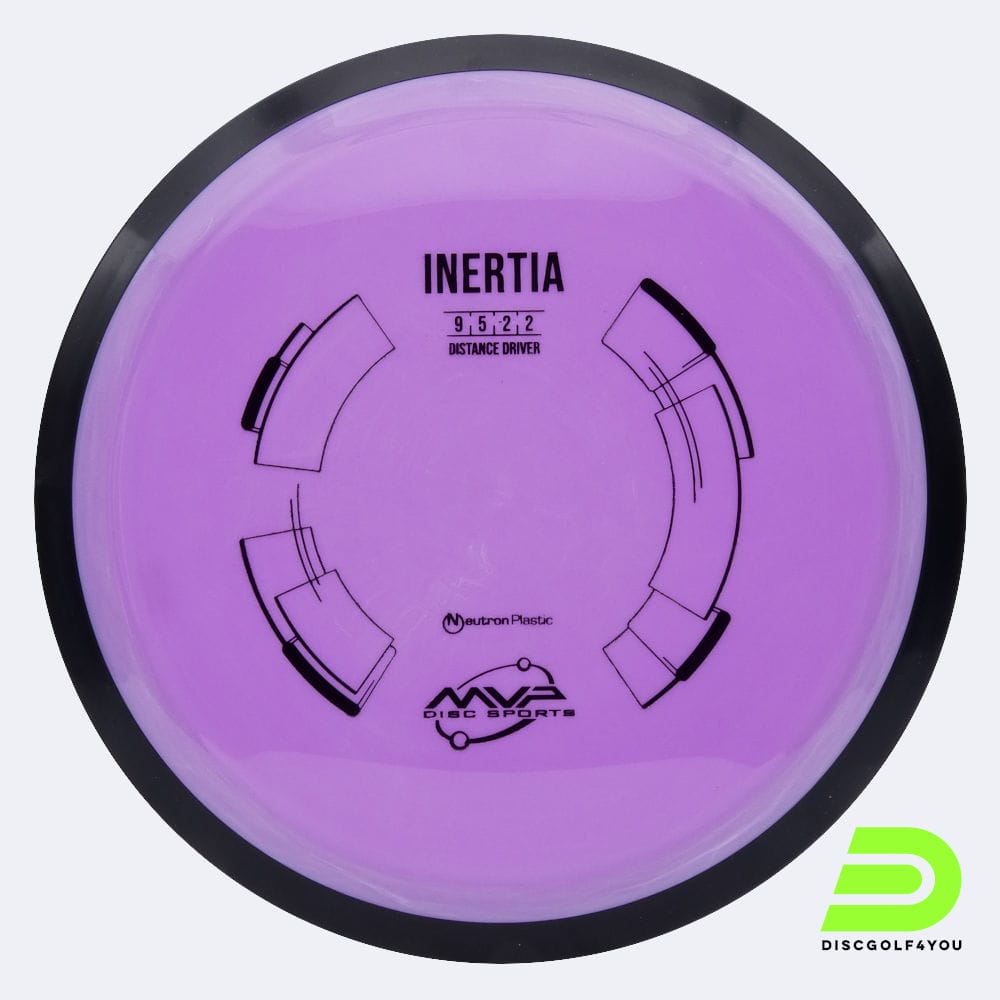 MVP Inertia in purple, neutron plastic