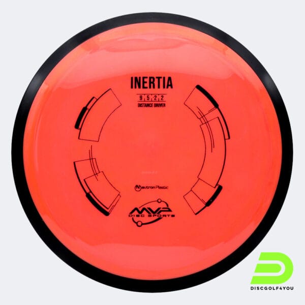 MVP Inertia in red, neutron plastic