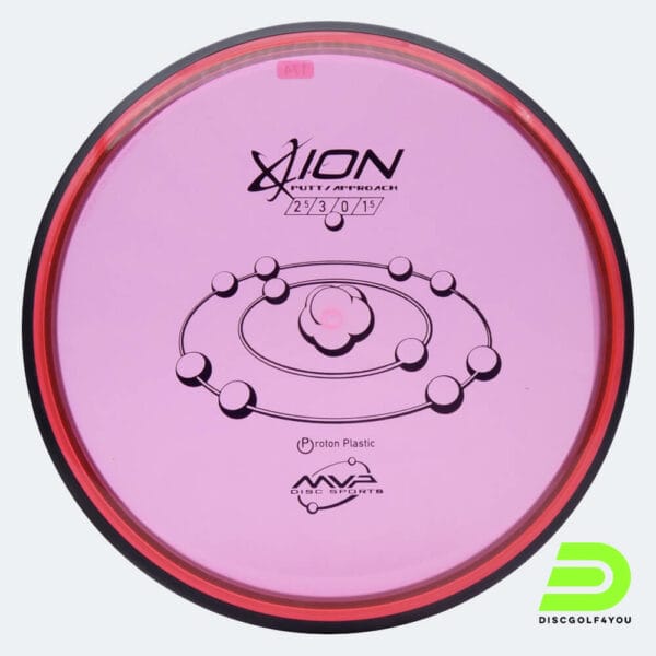 MVP Ion in pink, proton plastic