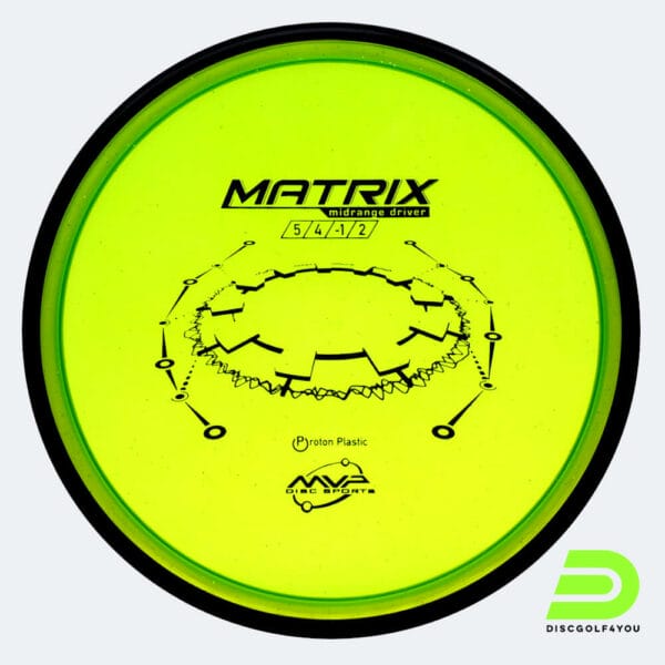 MVP Matrix in light-green, proton plastic