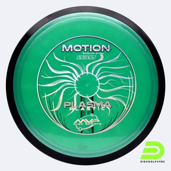 MVP Motion in green, plasma plastic