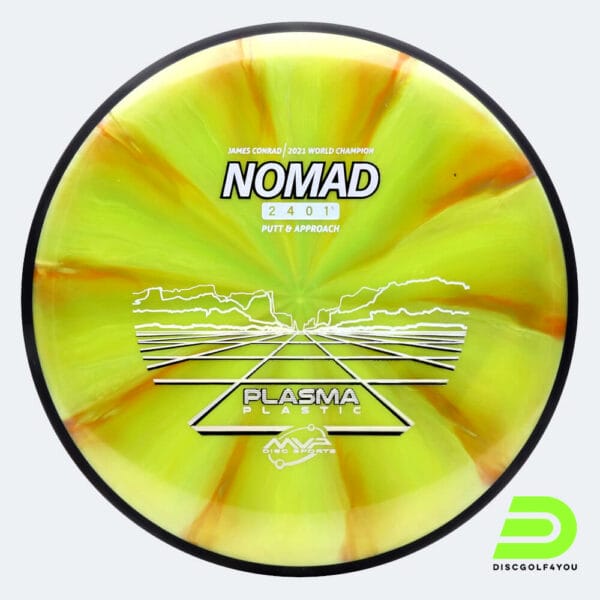 MVP Nomad in gelb, im Plasma Kunststoff und burst Spezialeffekt