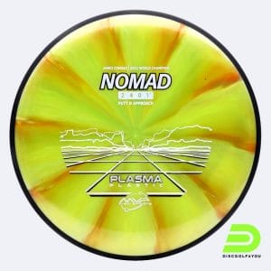 MVP Nomad in yellow, plasma plastic and burst effect