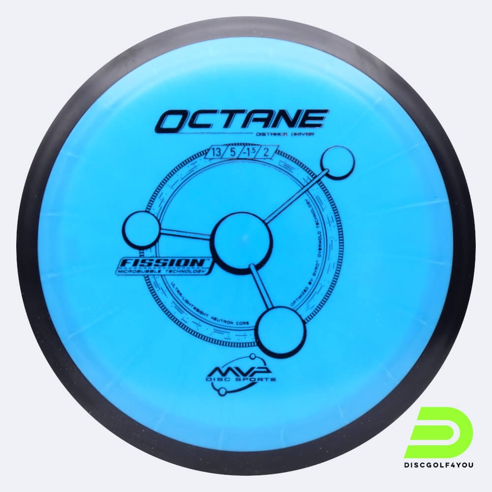 MVP Octane in blue, fission plastic