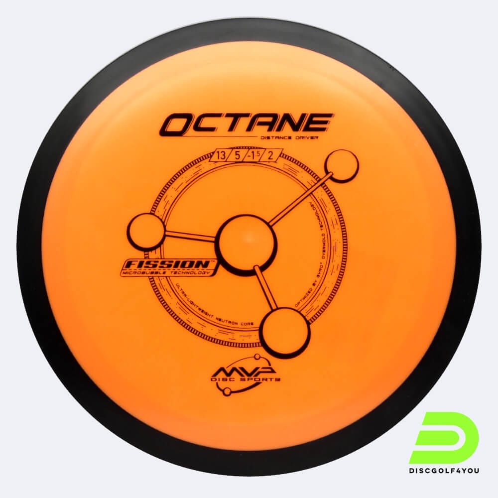 MVP Octane in orange, im Fission Kunststoff und ohne Spezialeffekt