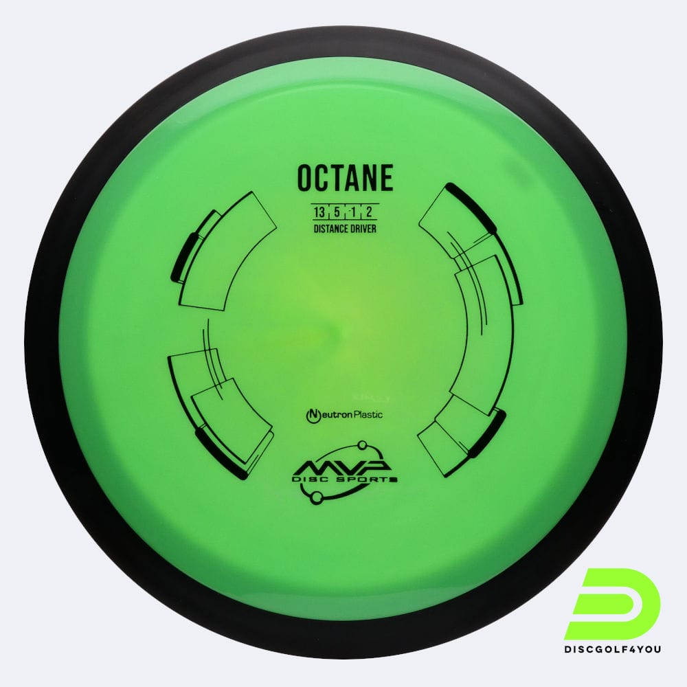 MVP Octane in green, neutron plastic