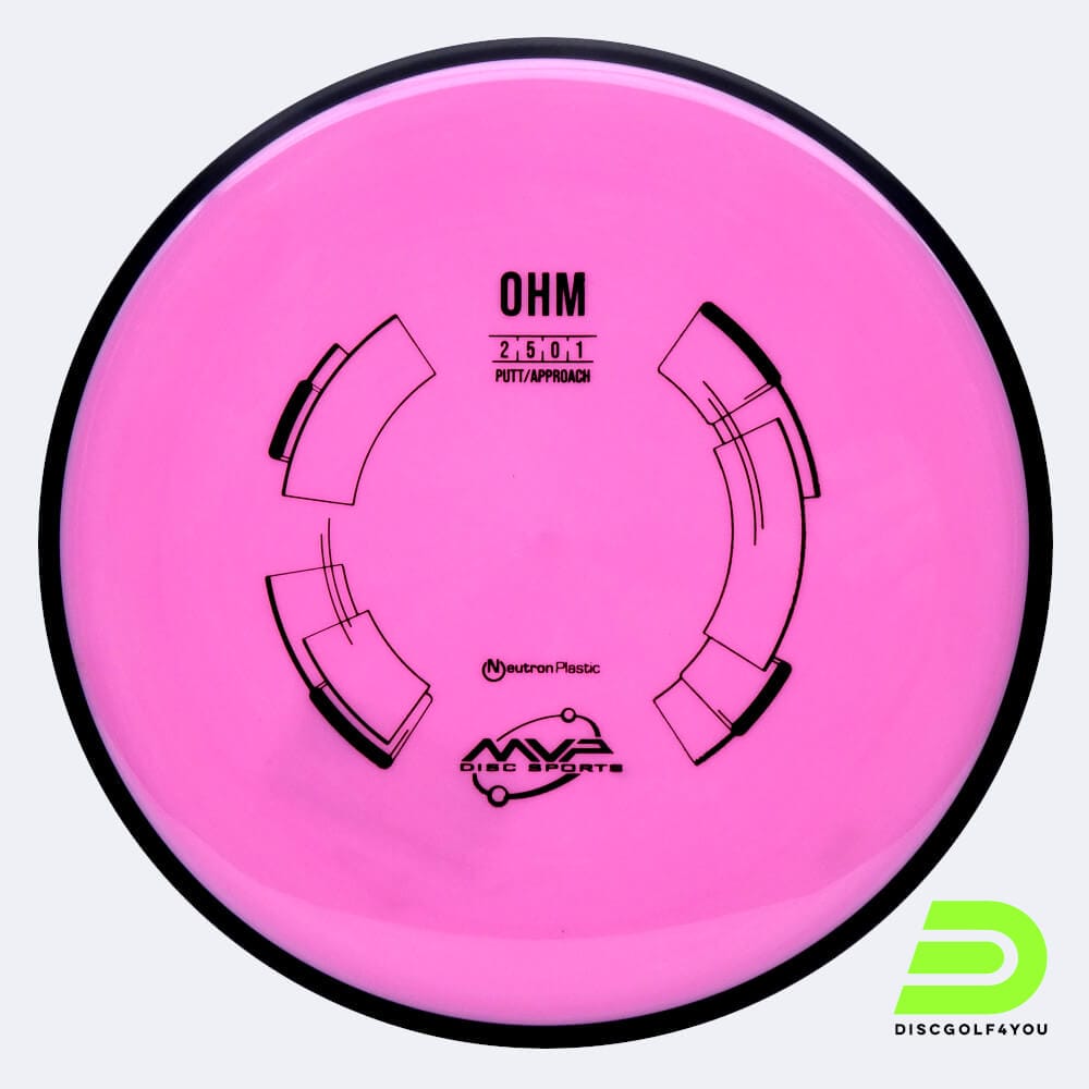 MVP Ohm in pink, neutron plastic MVP Ohm in pink, neutron plastic