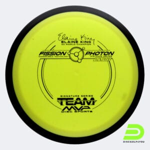 MVP Photon Elaine King in yellow, fission plastic