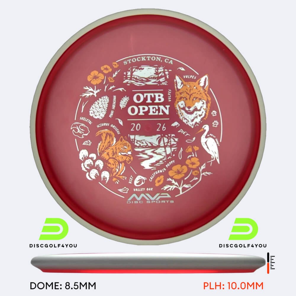 MVP Reactor OTB Open in red, proton plastic