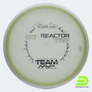 MVP Reactor in white, eclipse plastic and glow effect