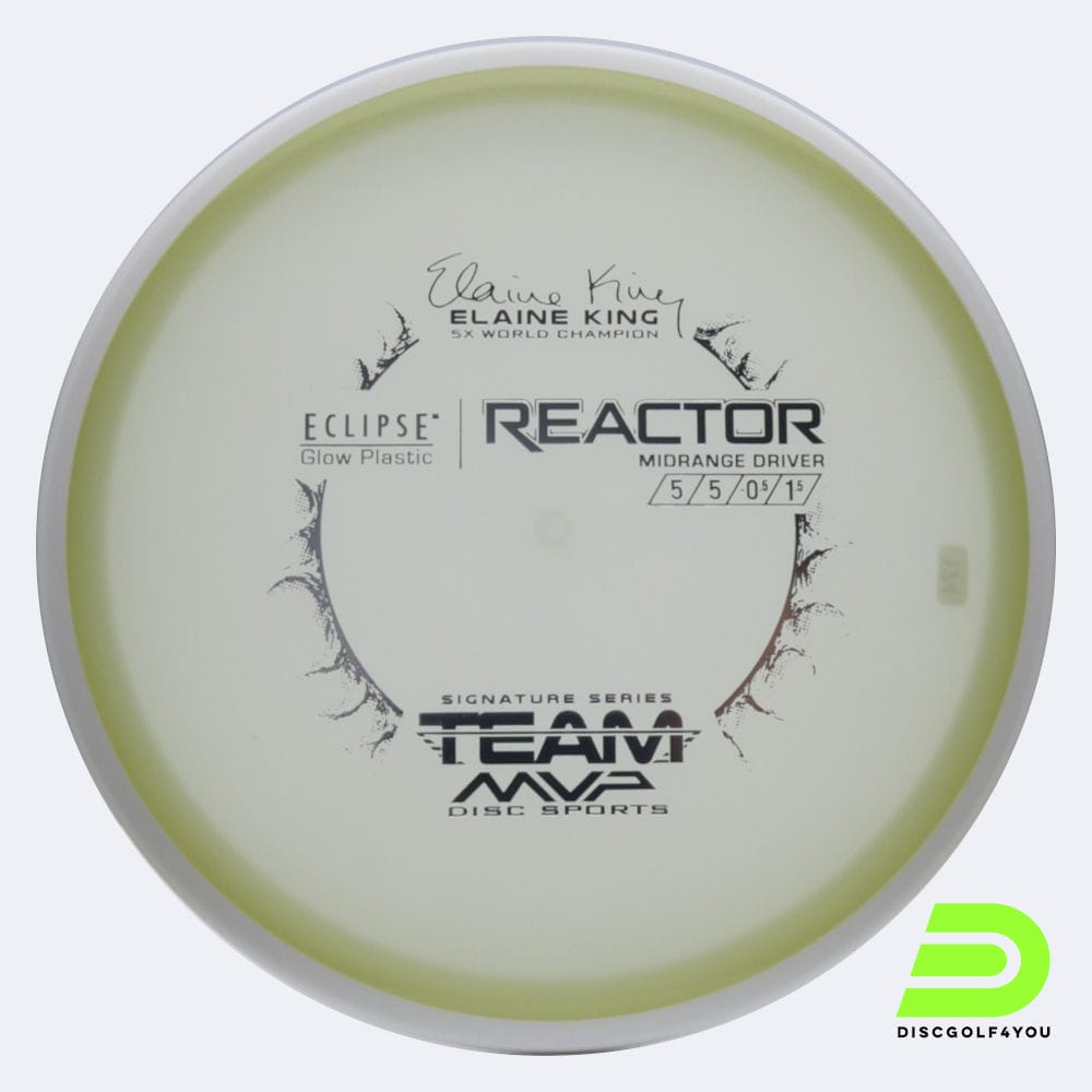 MVP Reactor in white, eclipse plastic and glow effect