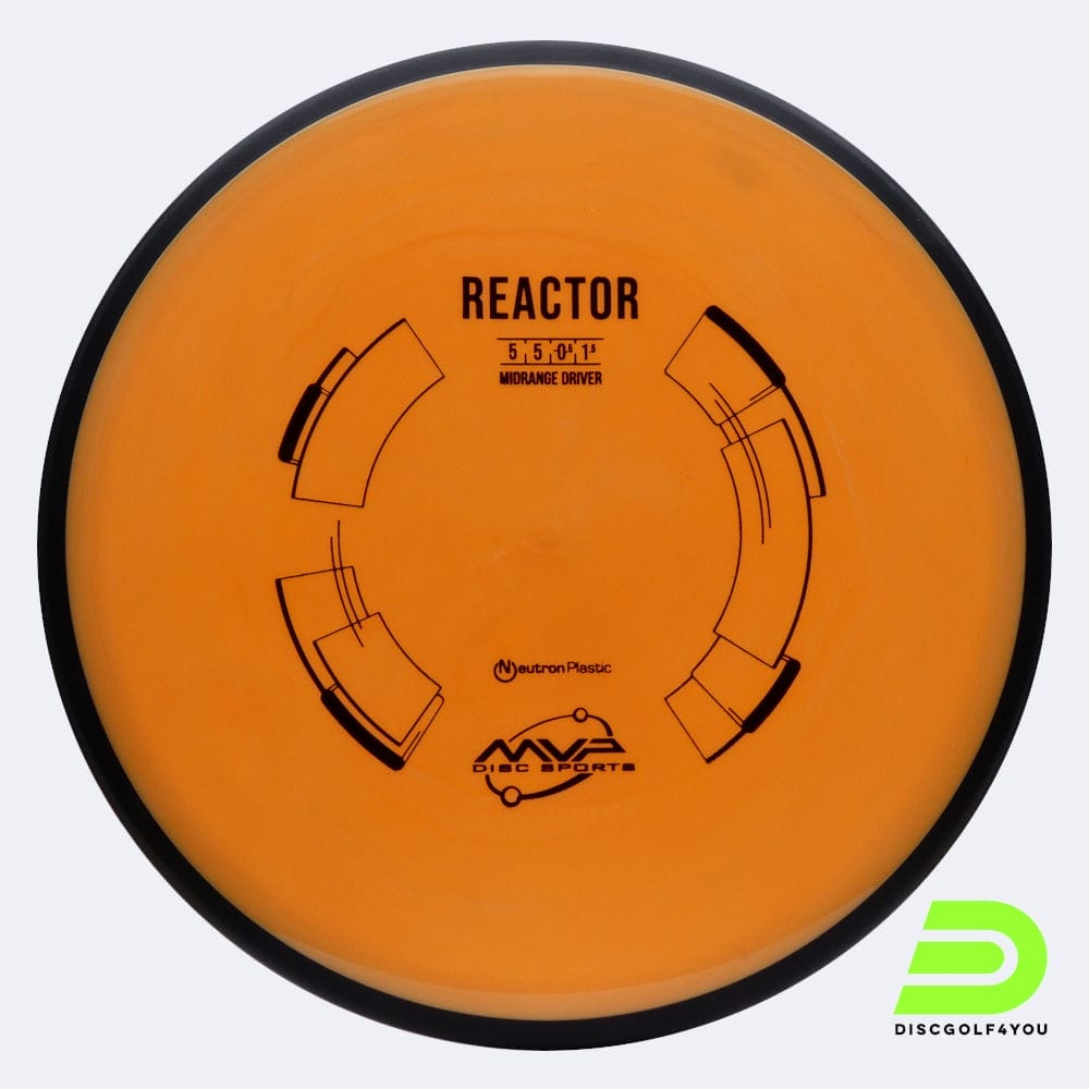 MVP Reactor in classic-orange, neutron plastic