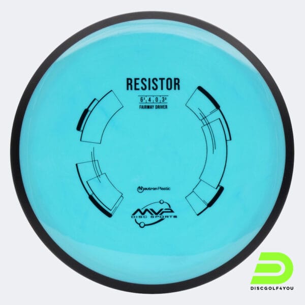 MVP Resistor in turquoise, neutron plastic