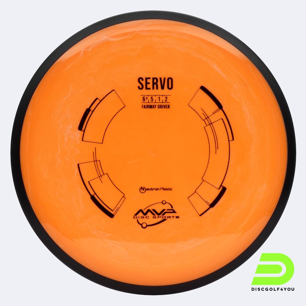 MVP Servo in orange, im Neutron Kunststoff und ohne Spezialeffekt