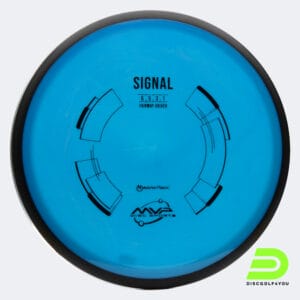 MVP Signal in blue, neutron plastic