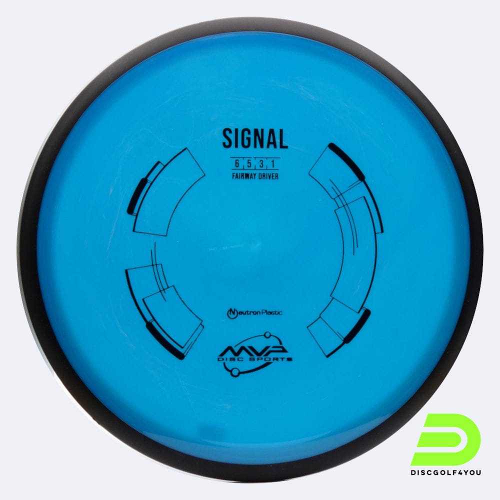 MVP Signal in blue, neutron plastic MVP Signal in blue, neutron plastic