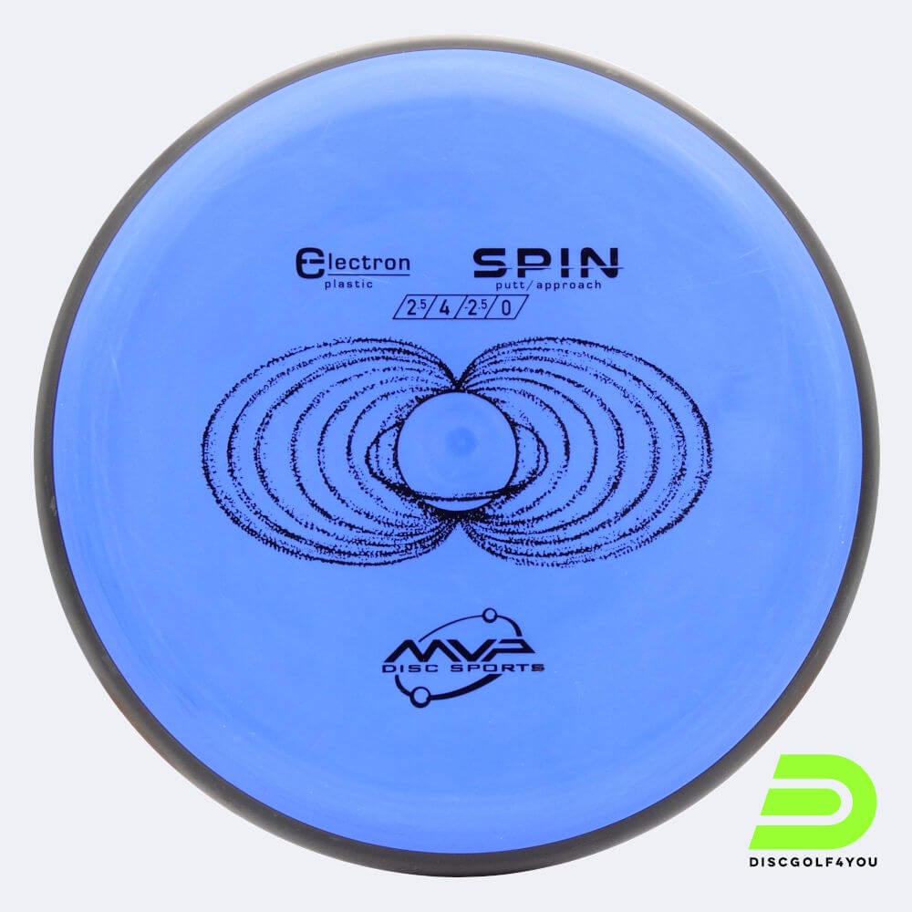 MVP Spin in blau, im Electron Kunststoff und ohne Spezialeffekt