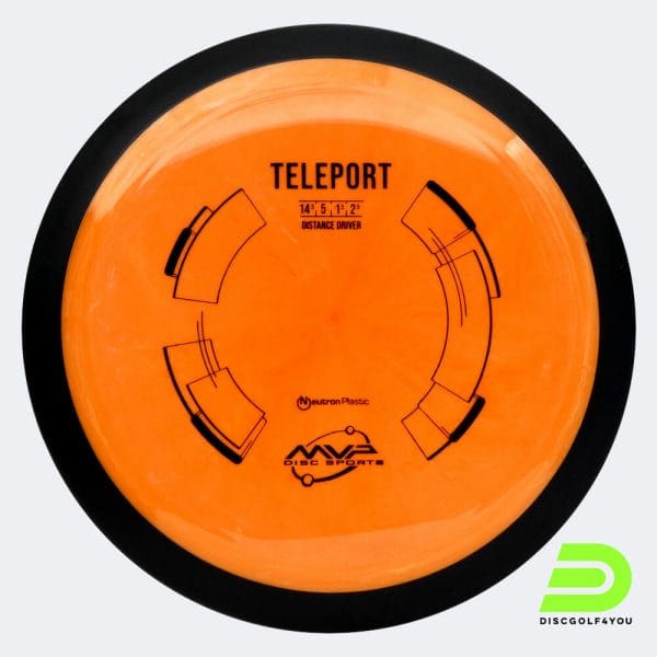 MVP Teleport in classic-orange, neutron plastic