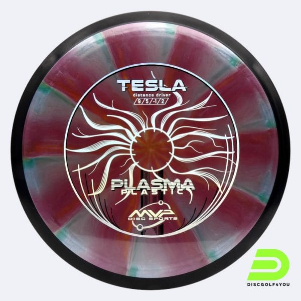 MVP Tesla in pink, plasma plastic and burst effect