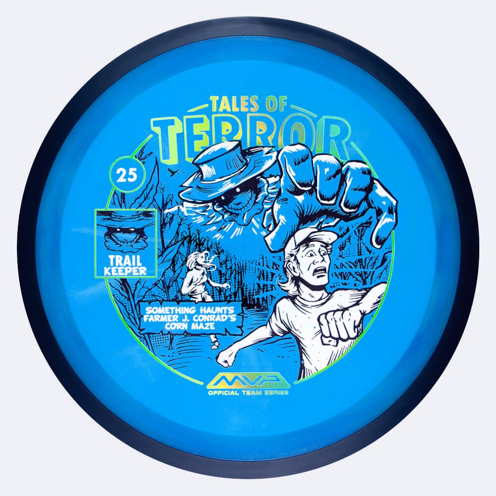 MVP Trail Halloween Edition in blue, proton plastic