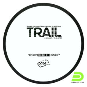 MVP Trail in white, neutron plastic