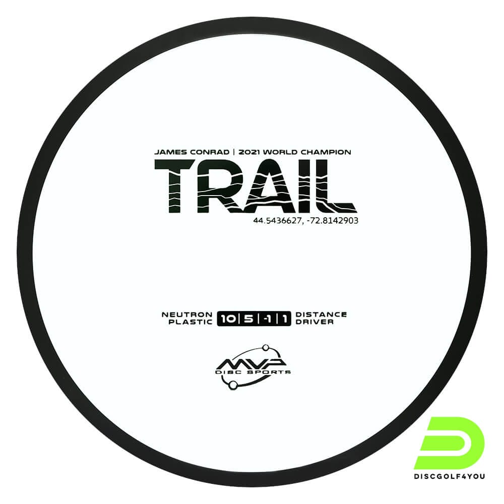 MVP Trail in white, neutron plastic MVP Trail in white, neutron plastic