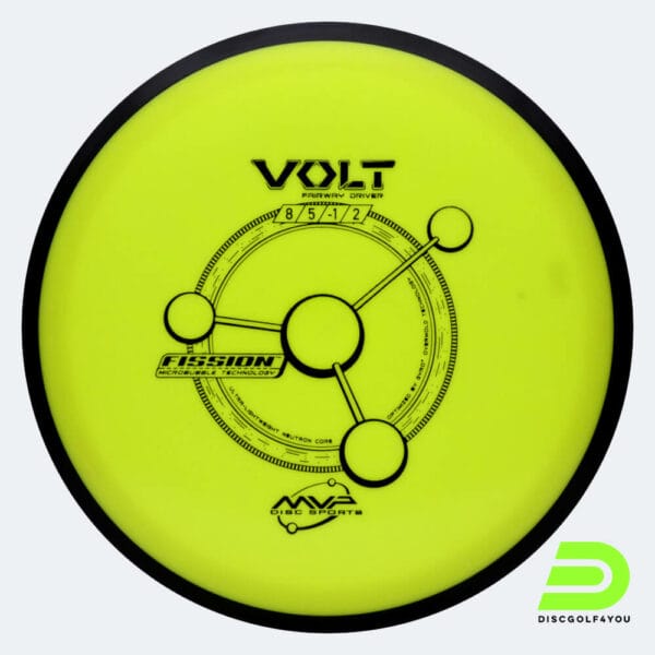MVP Volt in yellow, fission plastic