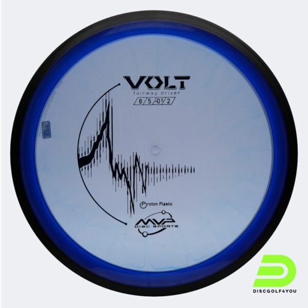 MVP Volt in blue, proton plastic