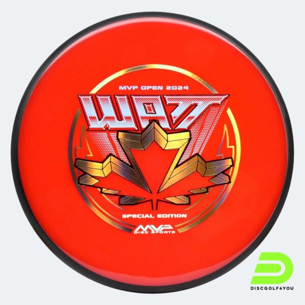 MVP Watt MVP Open in red, plasma soft plastic