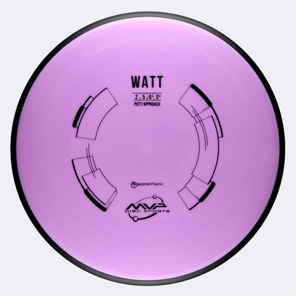 MVP Watt in purple, neutron plastic