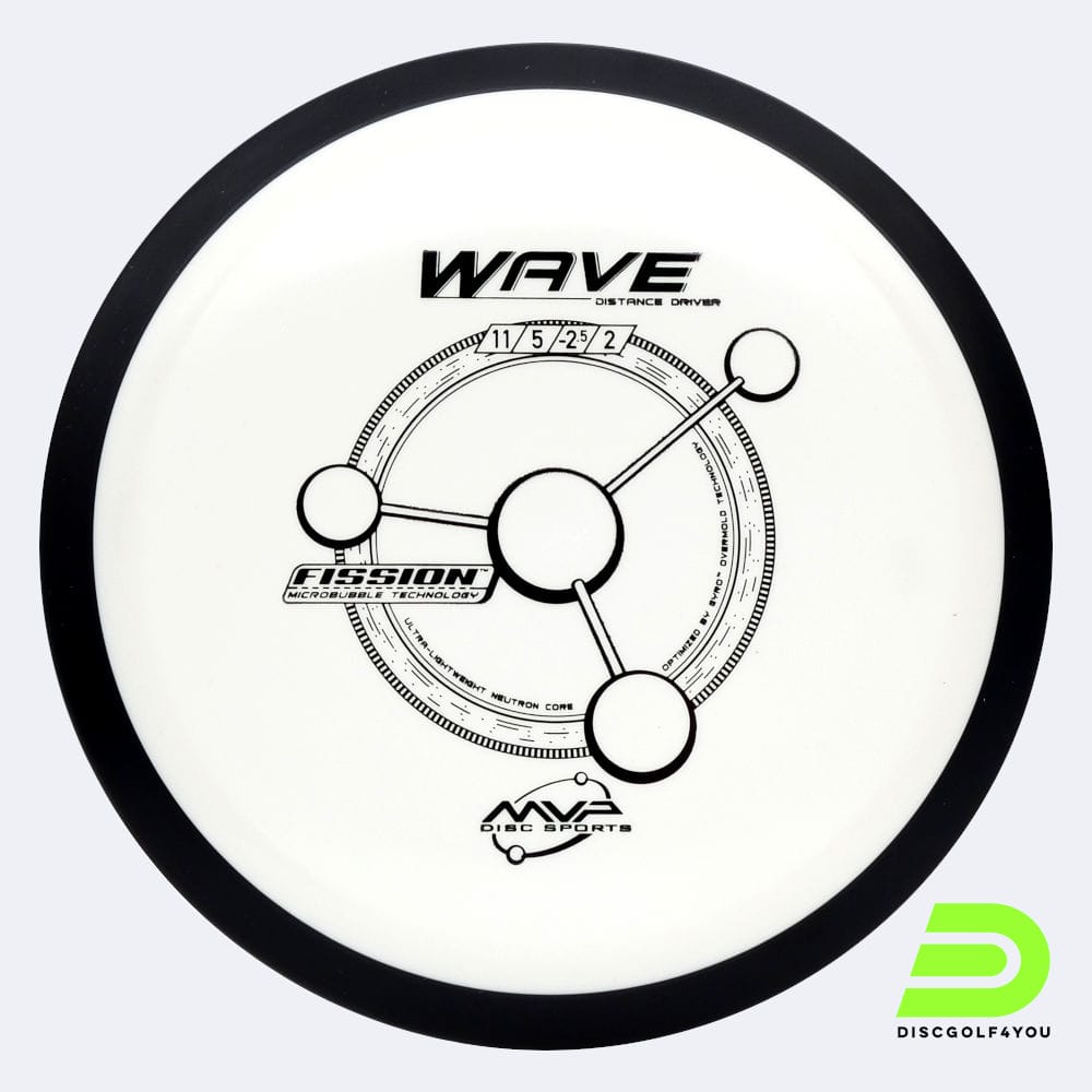 MVP Wave in white, fission plastic