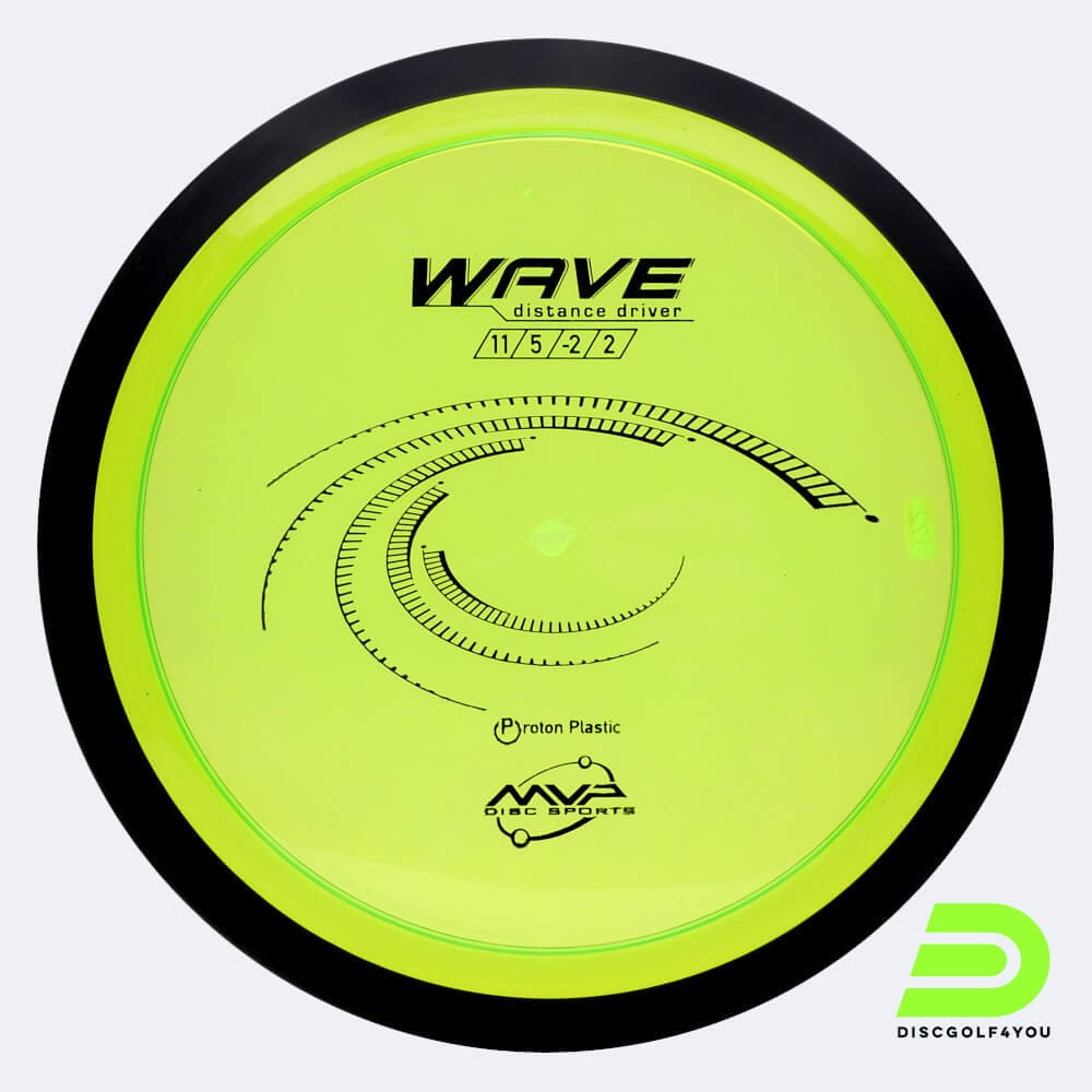 MVP Wave in green, proton plastic