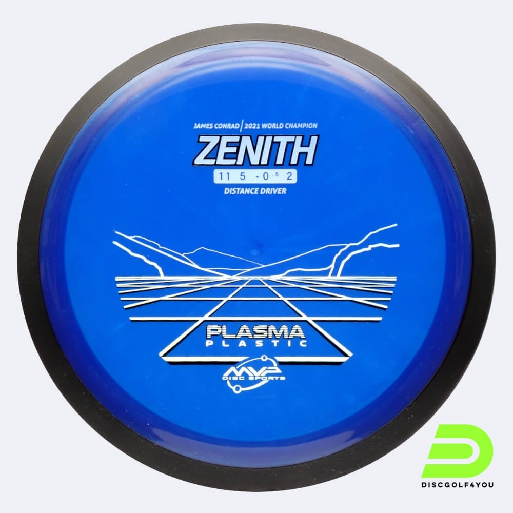 MVP Zenith in blue, plasma plastic