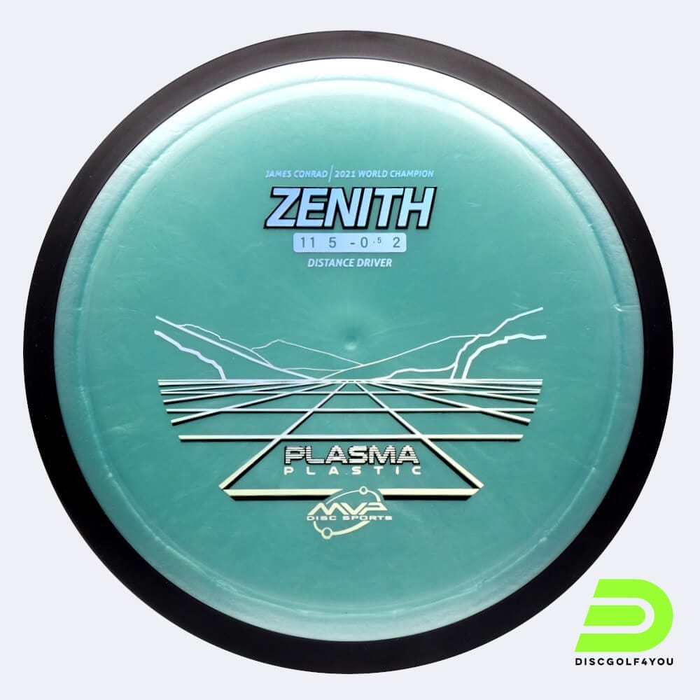 MVP Zenith in turquoise, plasma plastic
