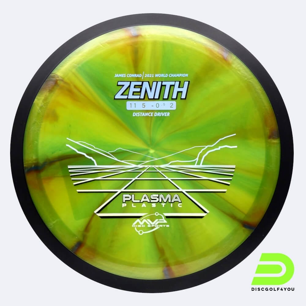 MVP Zenith in yellow, plasma plastic and burst effect