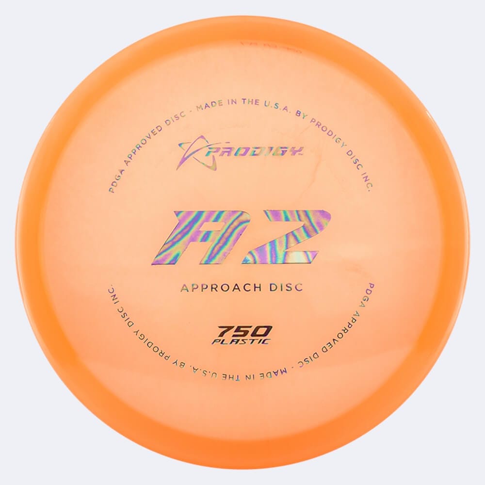 Prodigy A2 in orange, im 750 Kunststoff und ohne Spezialeffekt