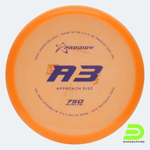Prodigy A3 in classic-orange, 750 plastic