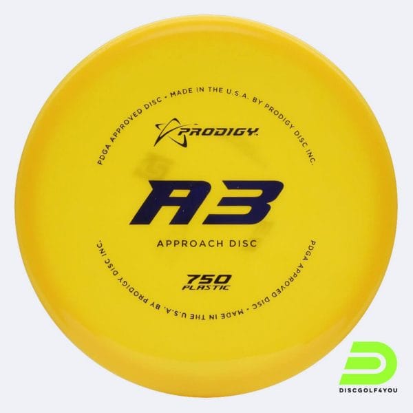 Prodigy A3 in yellow, 750 plastic